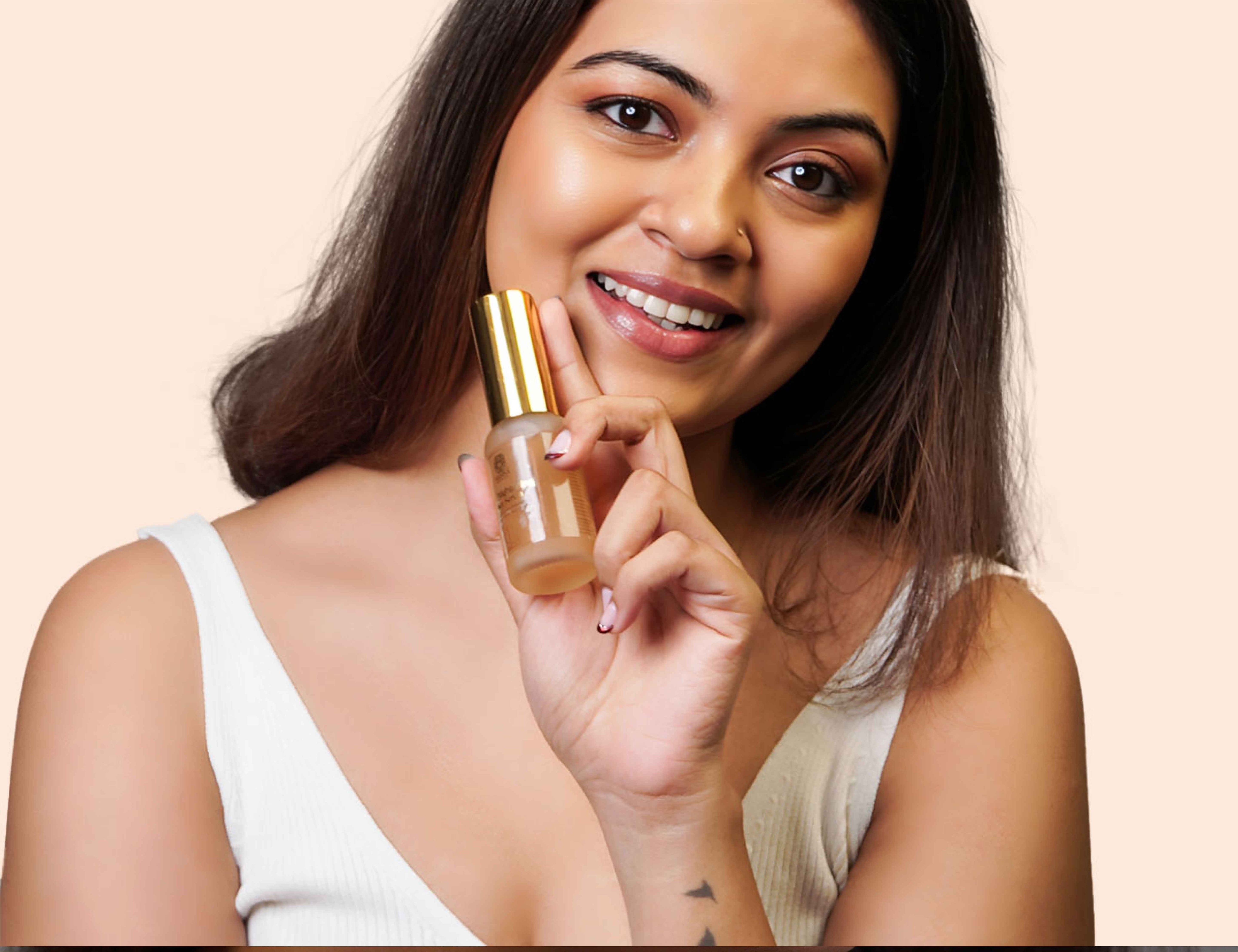 brightening face serum how to use step four