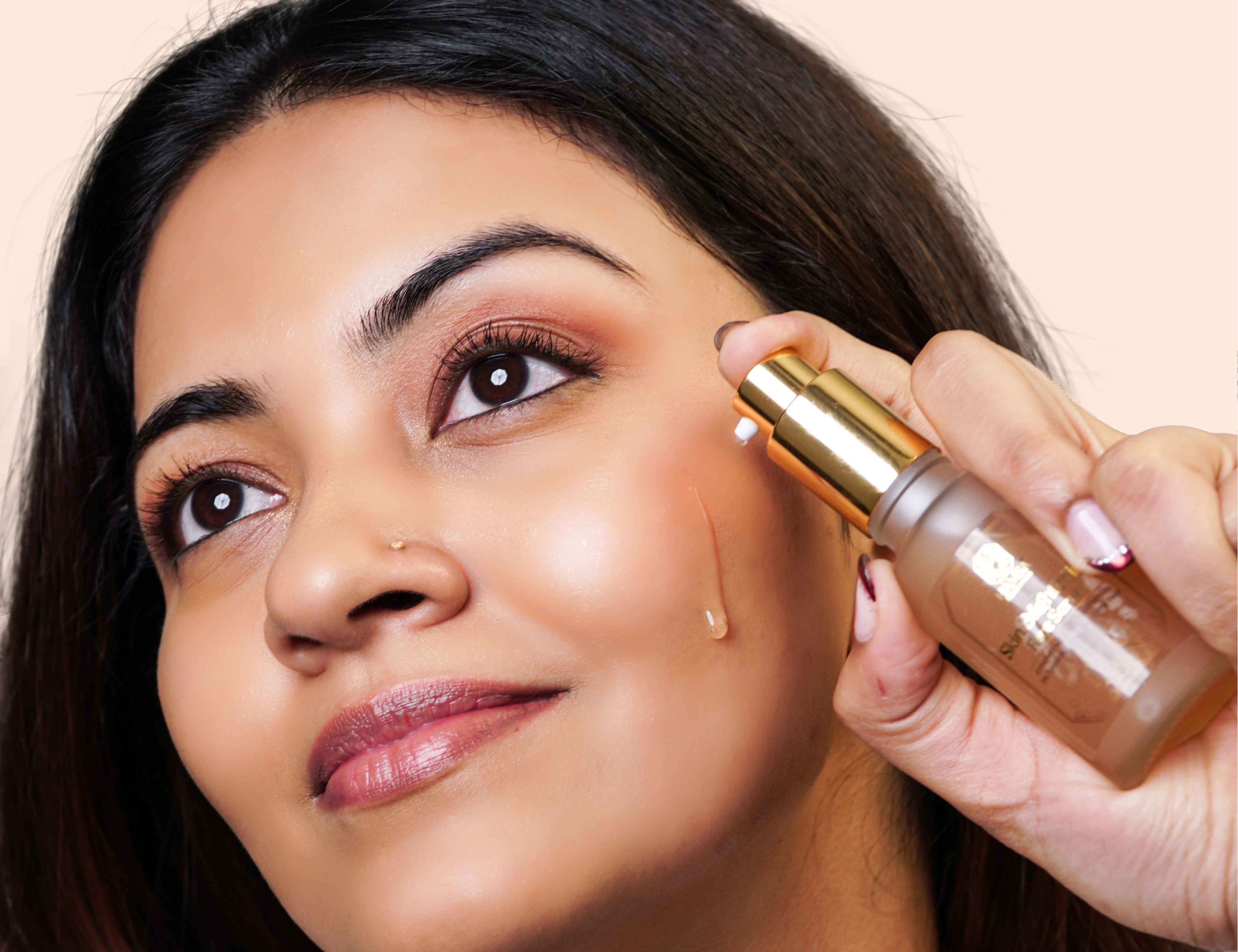 brightening face serum how to use step two