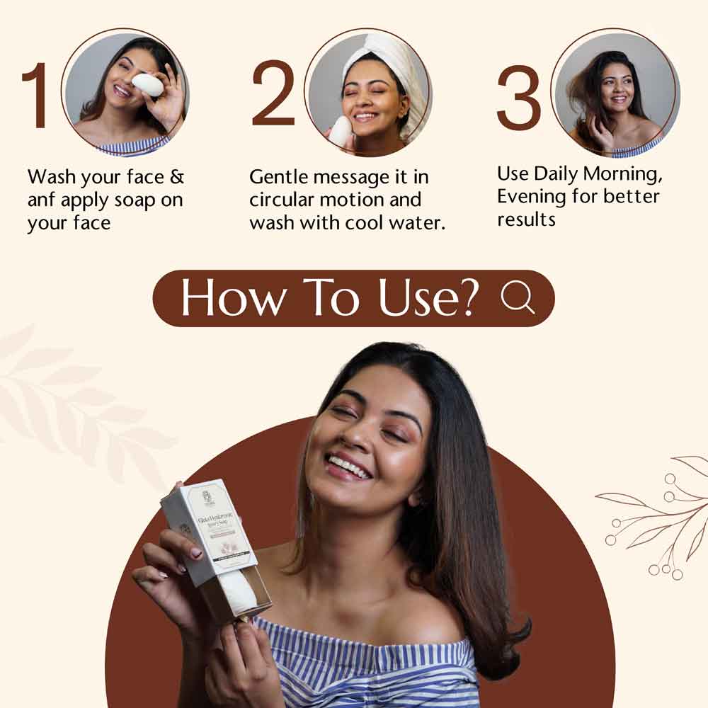 hamsa radiance gluta hyaluronic luxury soap how to use