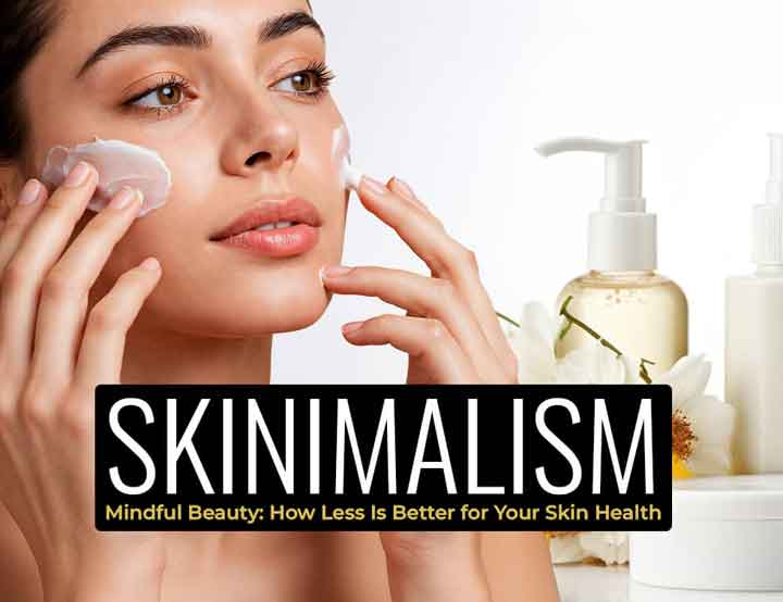 Skinimalism = Mindful Beauty: How Less Is Better for Your Skin Health