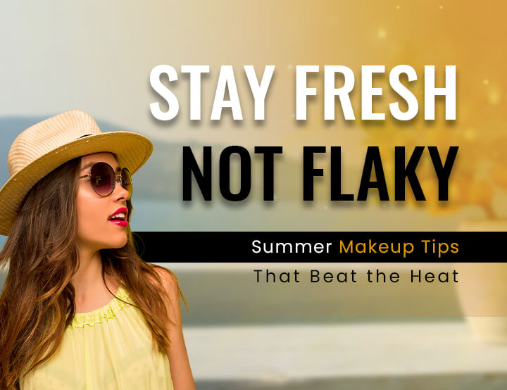 Stay Fresh, Not Flaky: Summer Makeup Tips That Beat the Heat