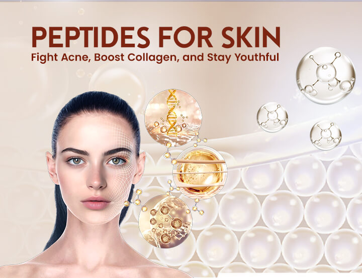 Peptides for Skin: Fight Acne, Boost Collagen, and Stay Youthful