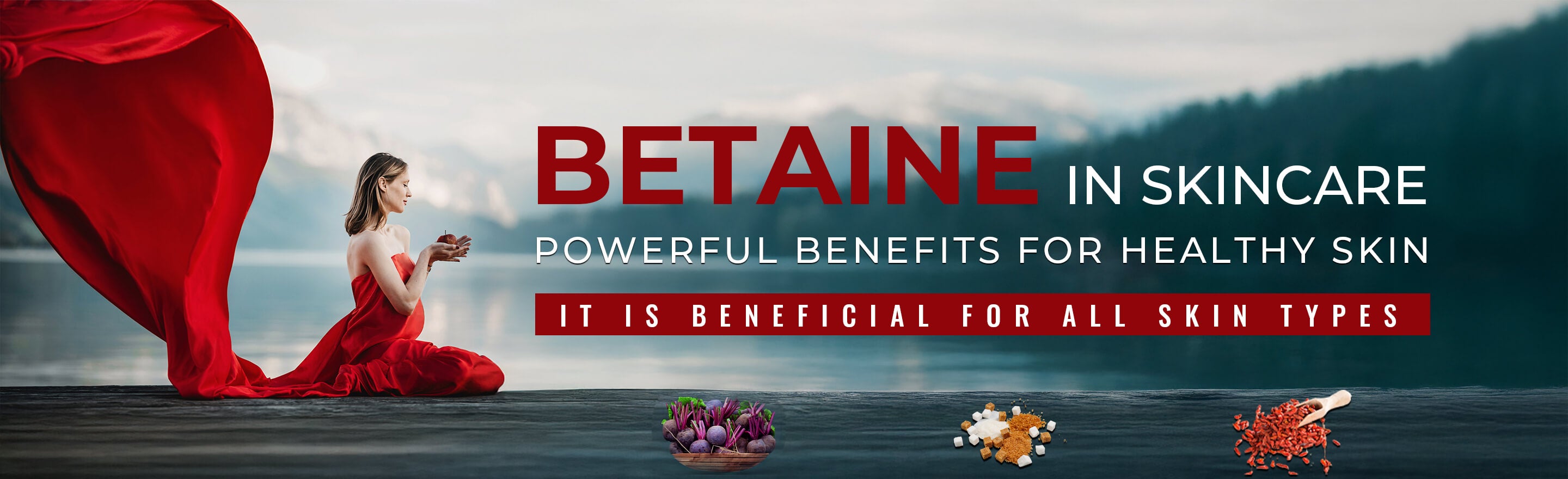 Betaine in skincare banner