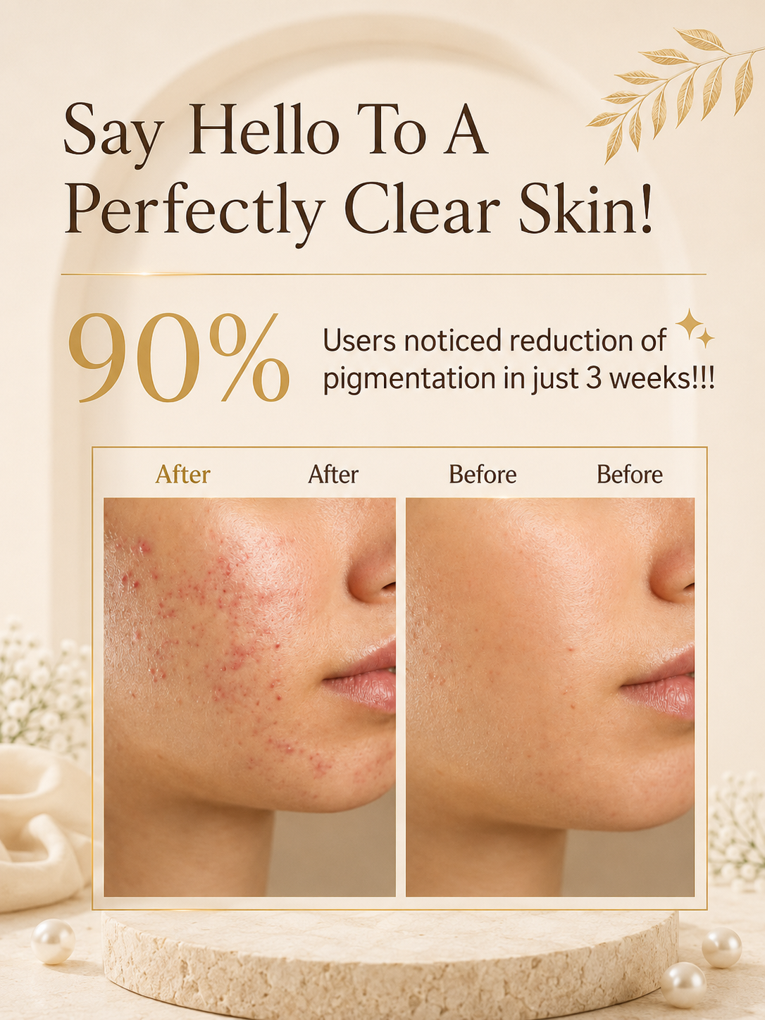 Perfect Clear Skin with Gluta Hyaluronic Luxury Soap