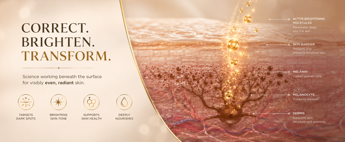 Hamsa Radiance - Skintone Correcting Cream - Correct_Brighten_Transform