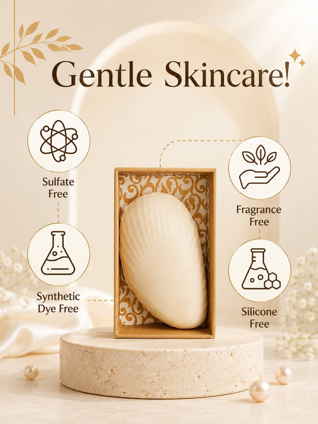 Gluta Hyaluronic Luxury Soap – Gentle Skincare