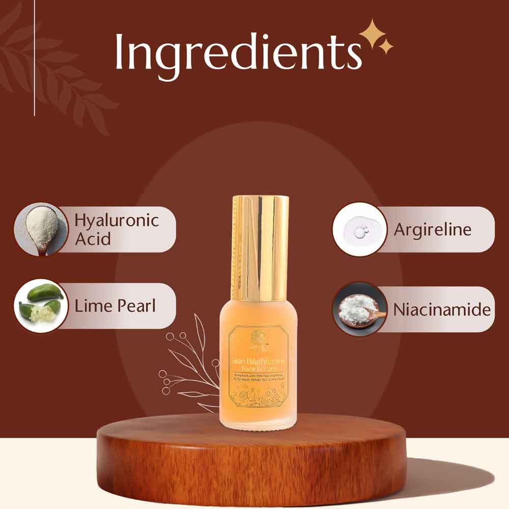 hamsa radiance skin brightening face serum ingredients