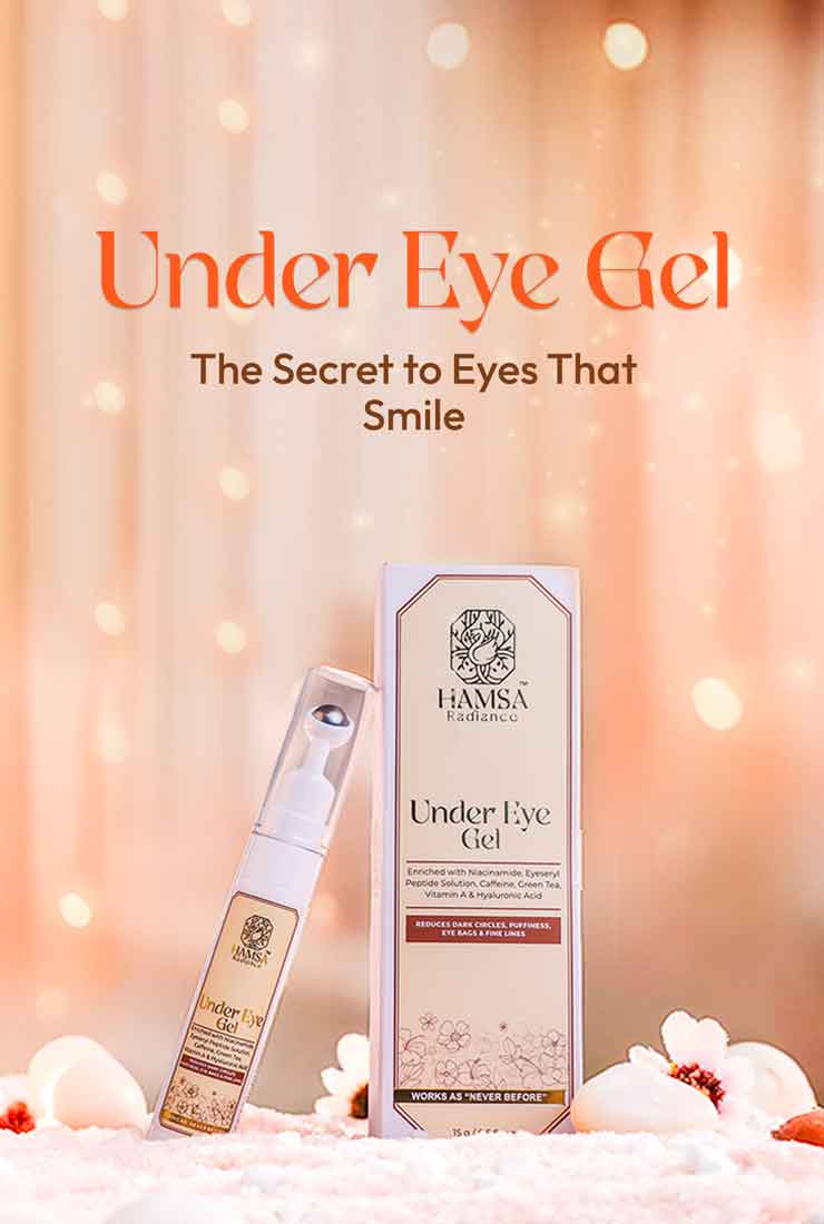 hamsa radiance under eye gel mobile banner