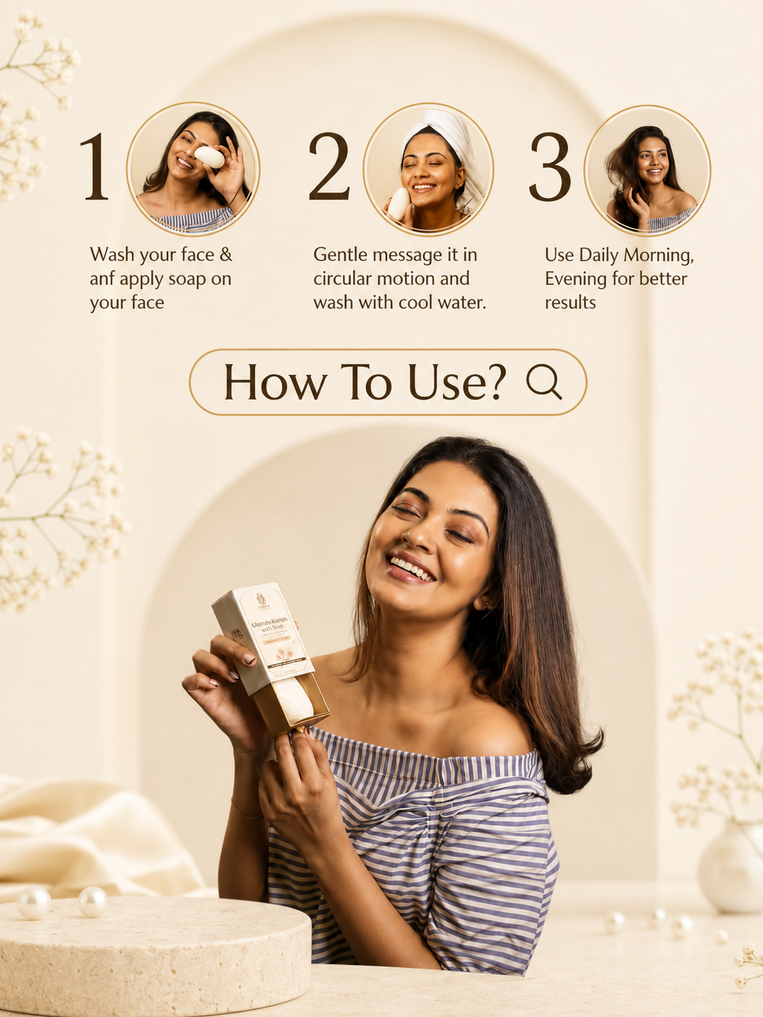 How to Use Gluta Hyaluronic Luxury Soap