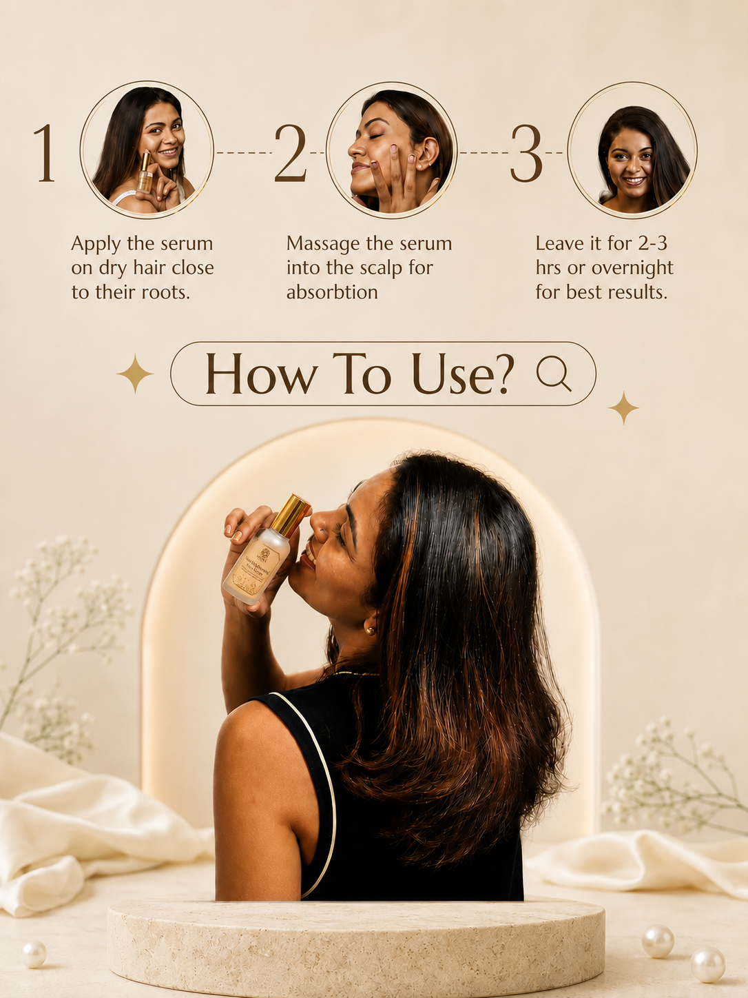 How to Use - Skin Brightening Face Serum