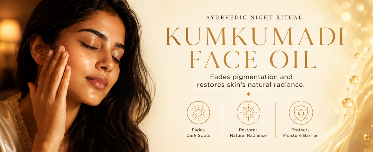 Kumkumadi Face Oil - Radiance & Renewal Skincare Combo