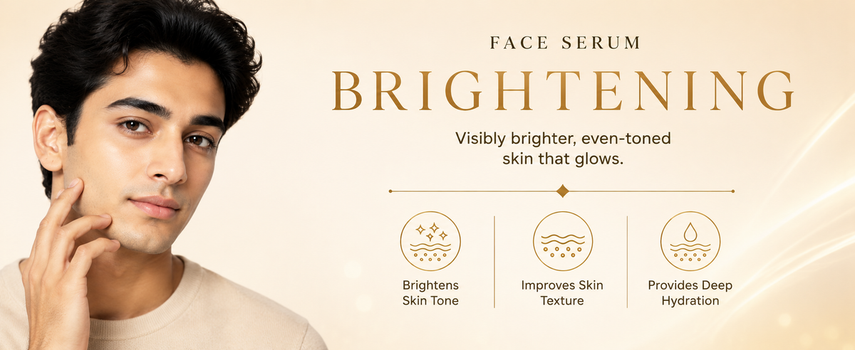 Skin Glows with Skin Brightening Face Serum